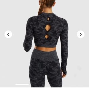 CAMO Seamless Long Sleeve Top